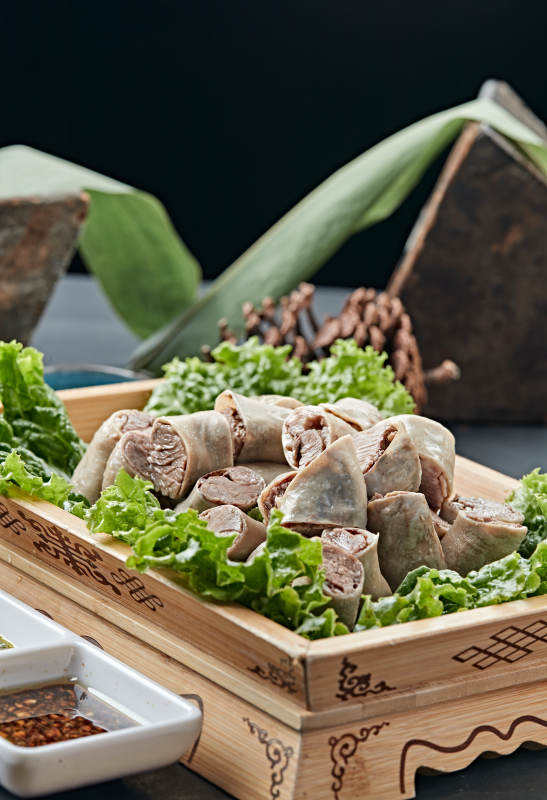 水煮传统蒙餐羊肉肠