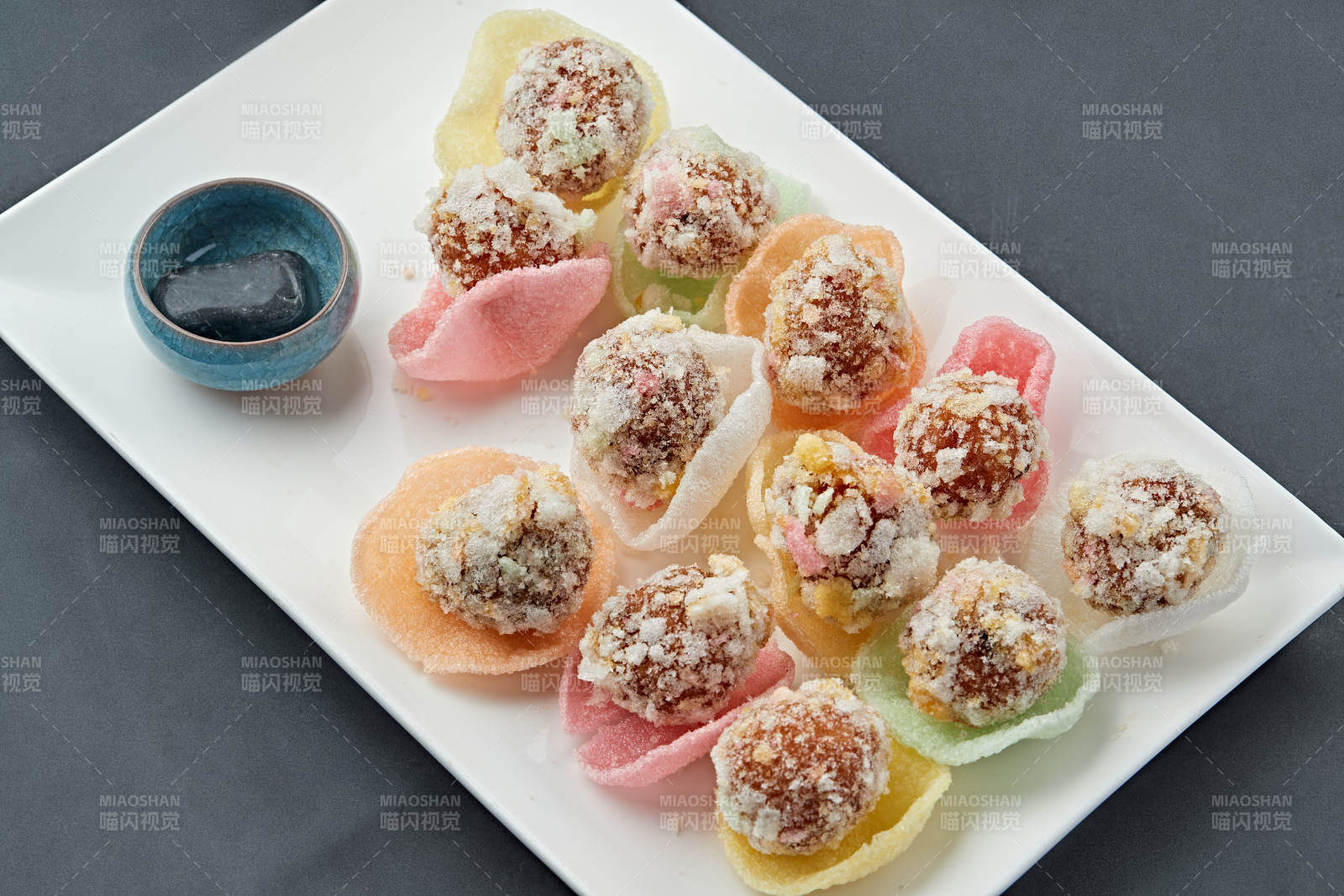 油炸酥皮江米土豆丸子