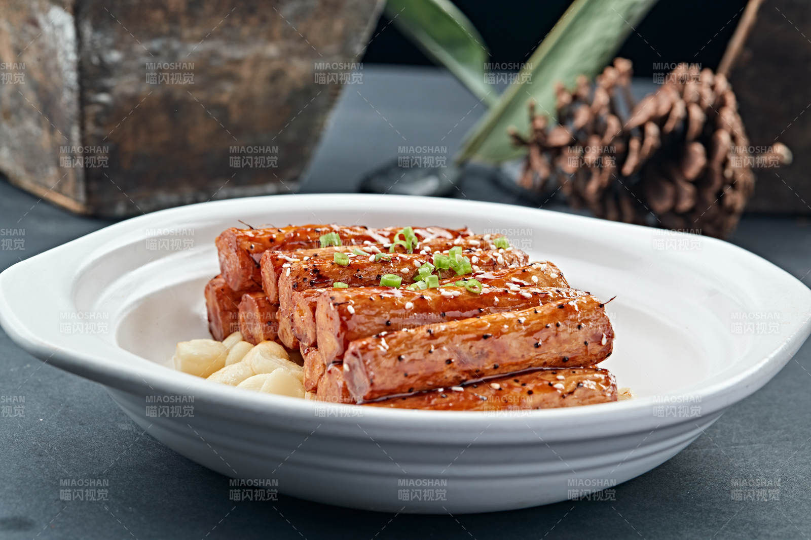 蒜香砂鍋焗長山藥