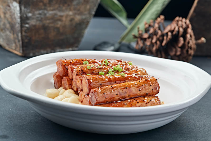 蒜香砂锅焗长山药