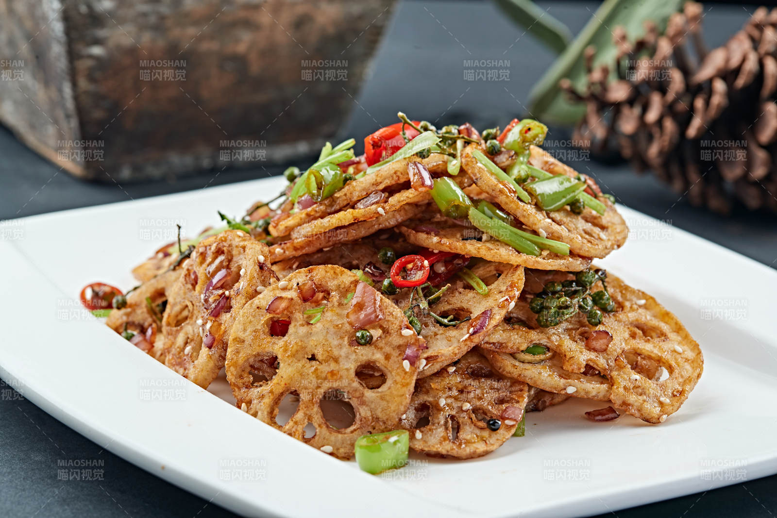 藤椒湘味小炒蓮藕片