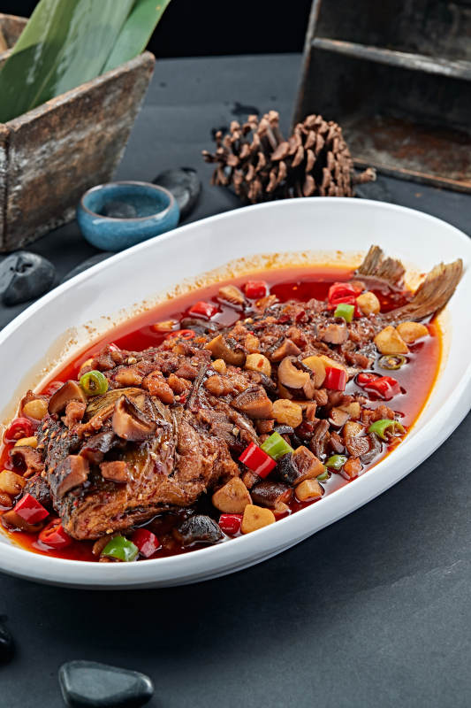 川味香辣干烧鱼