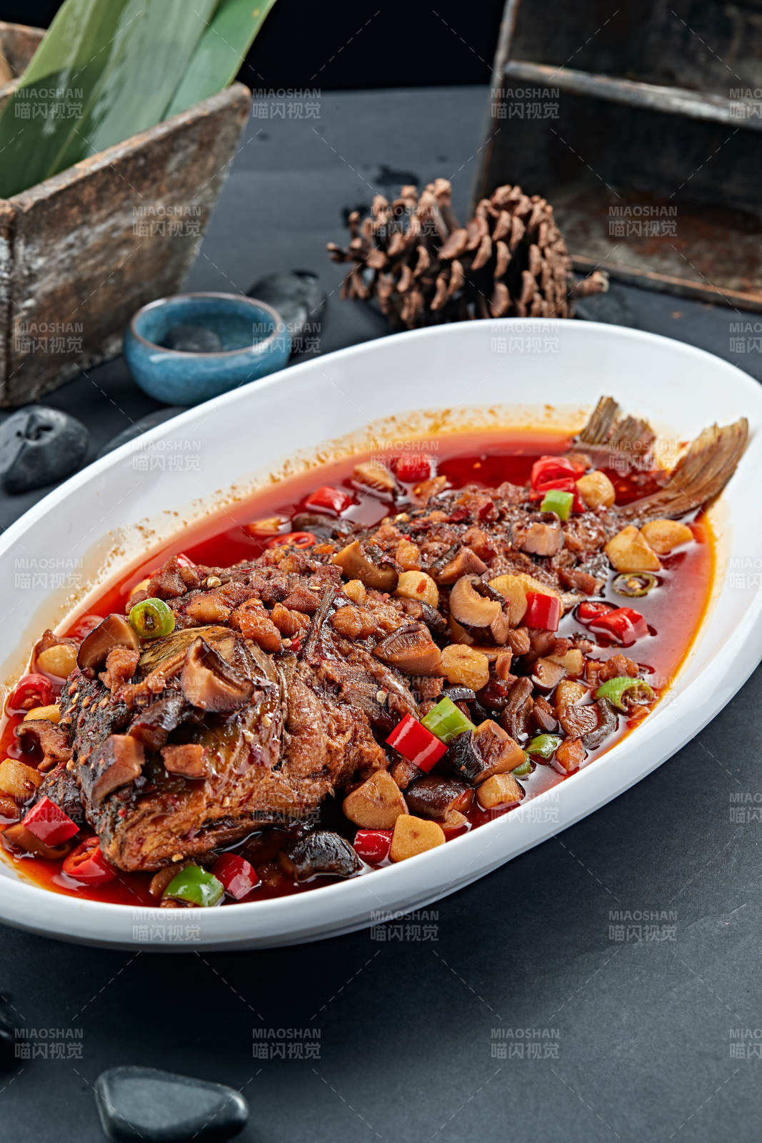 川味香辣干烧鱼