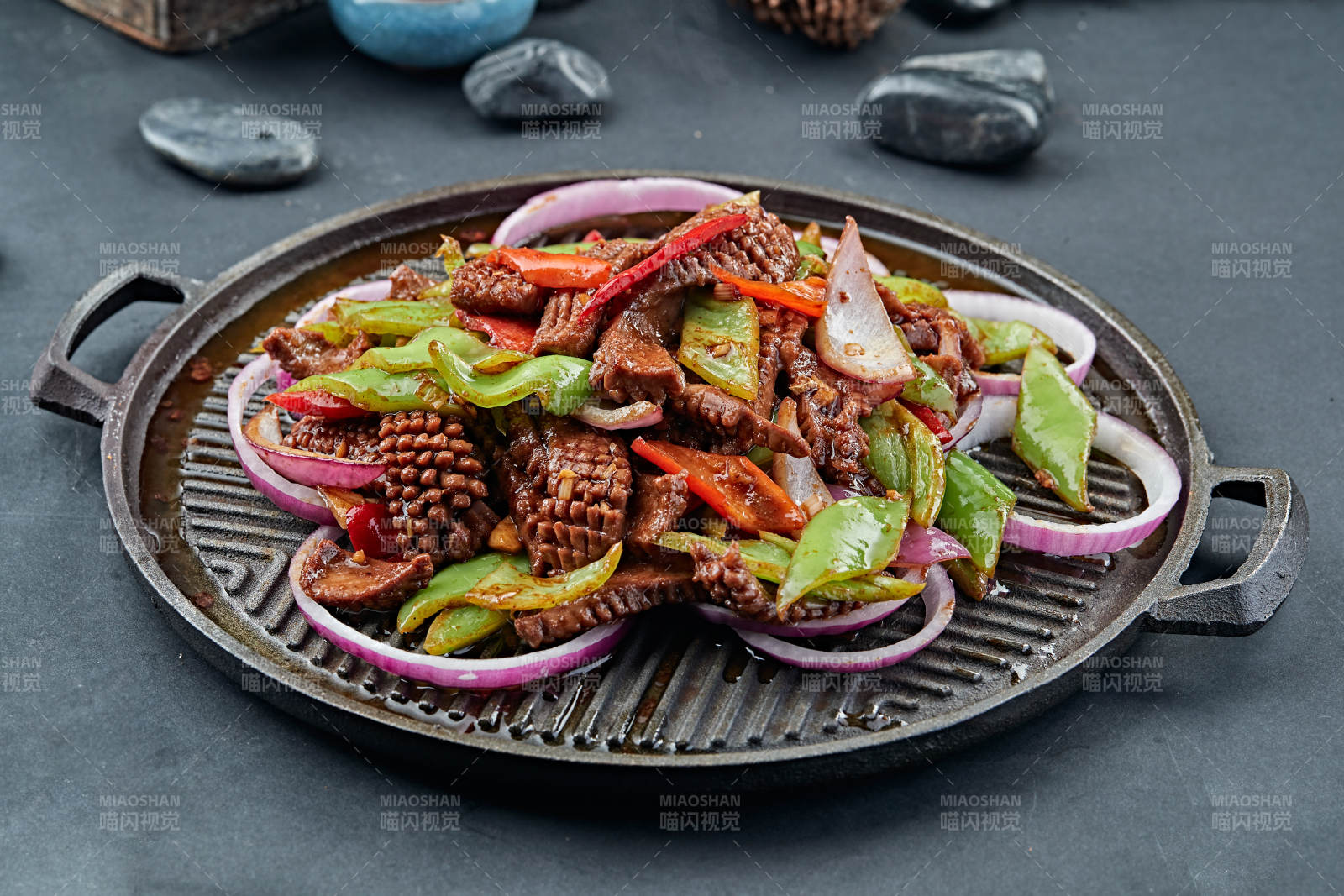 炙子鐵板烤腰花