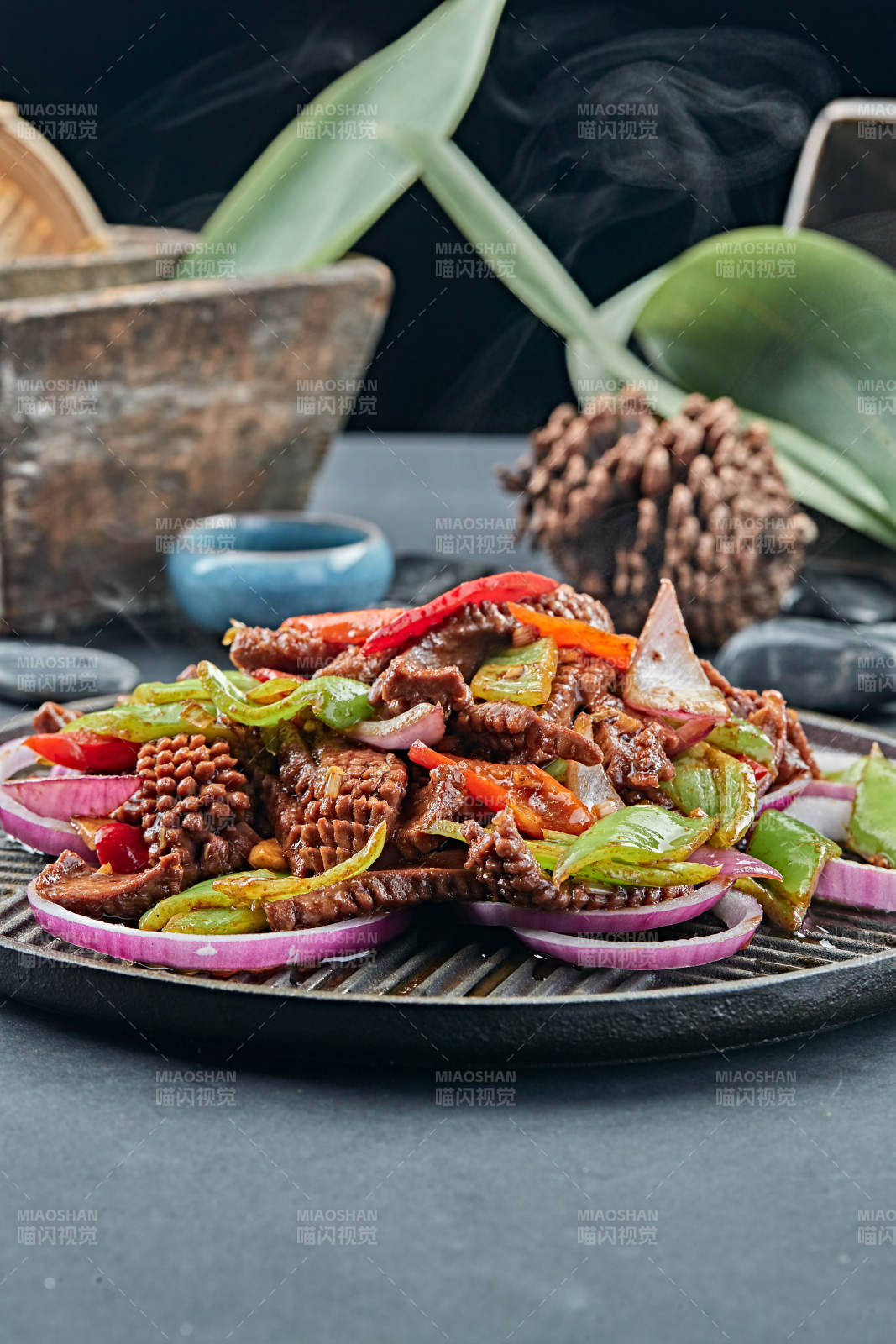 炙子鐵板烤腰花