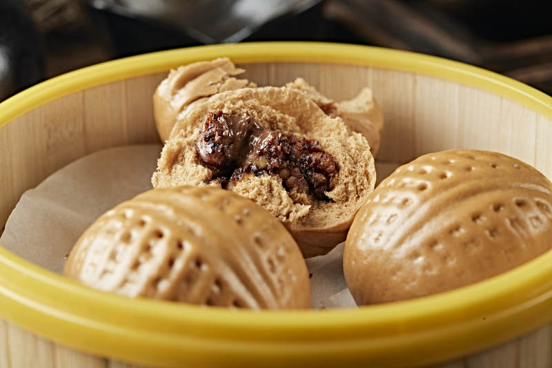 港式茶餐可可醬紅糖核桃包