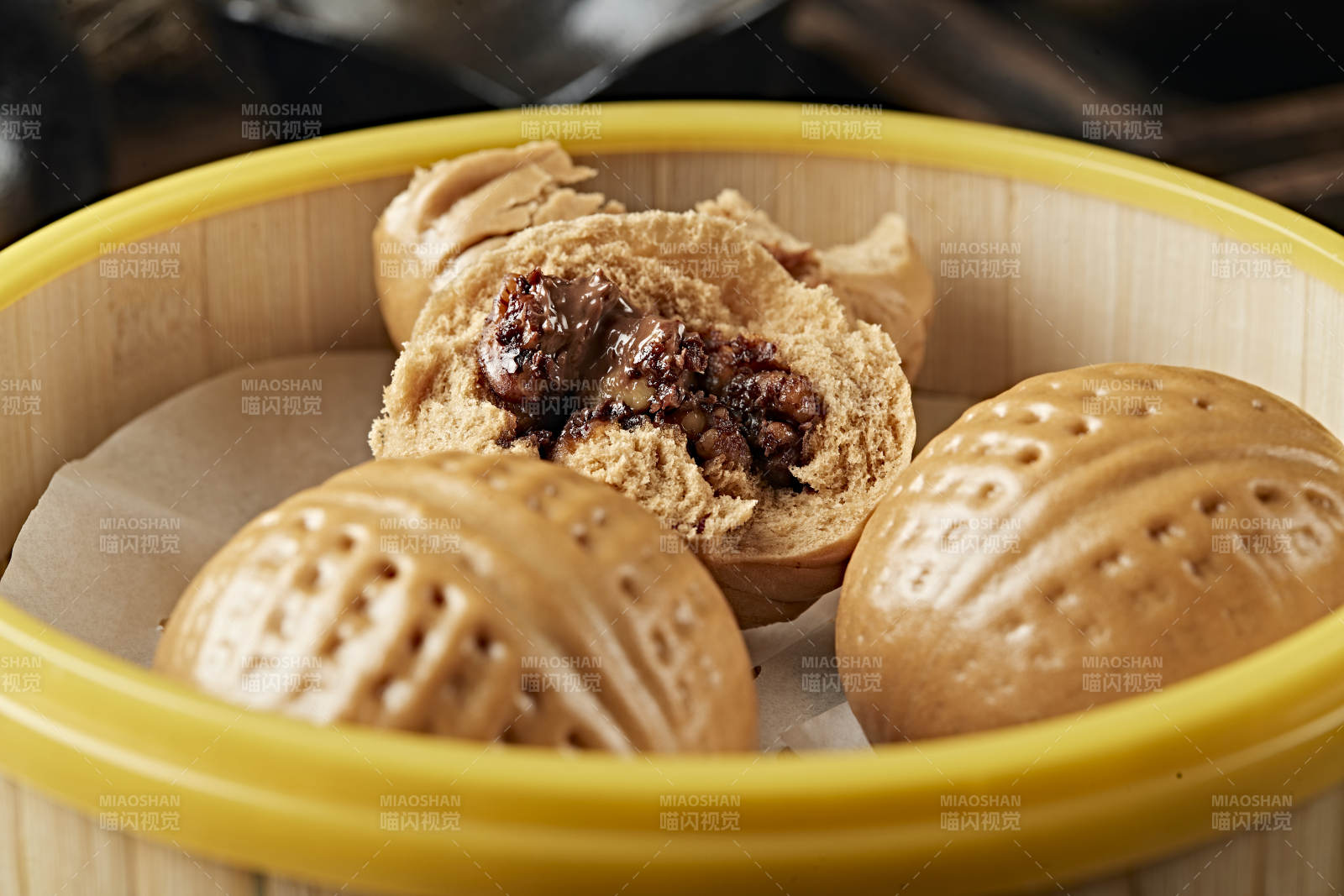 港式茶餐可可醬紅糖核桃包