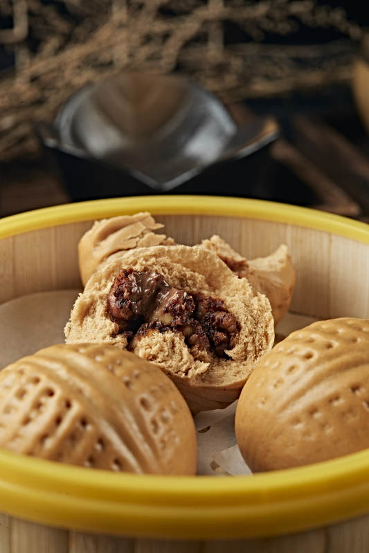 港式茶餐可可醬紅糖核桃包