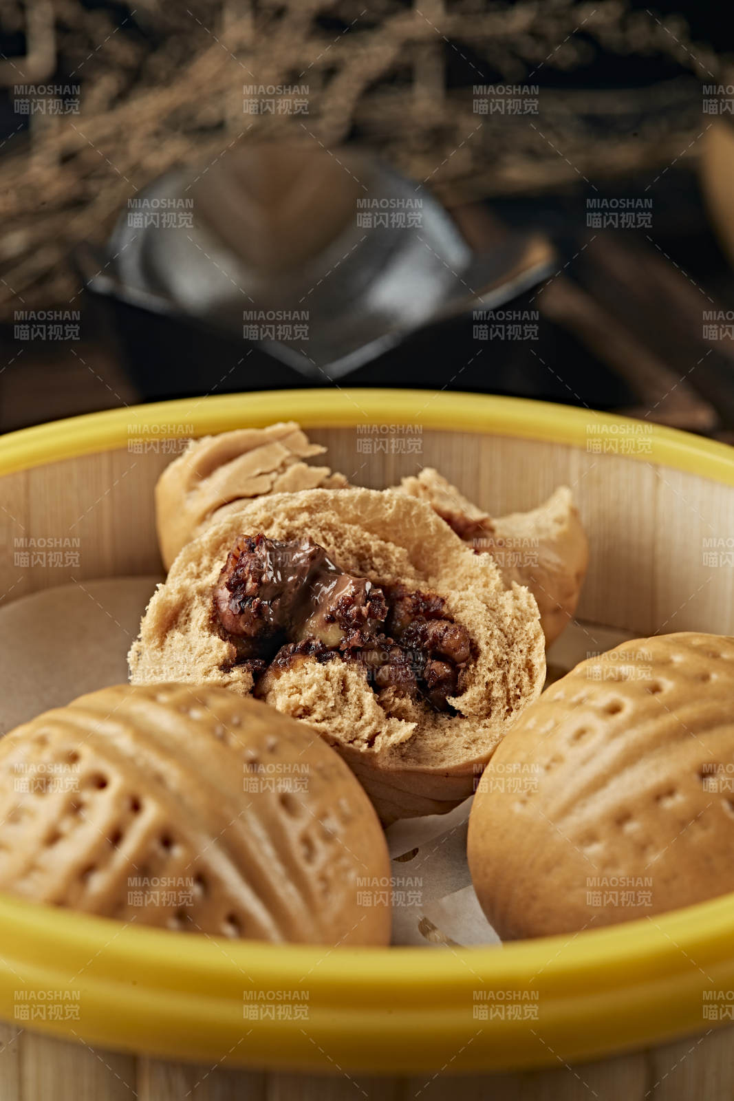 港式茶餐可可醬紅糖核桃包