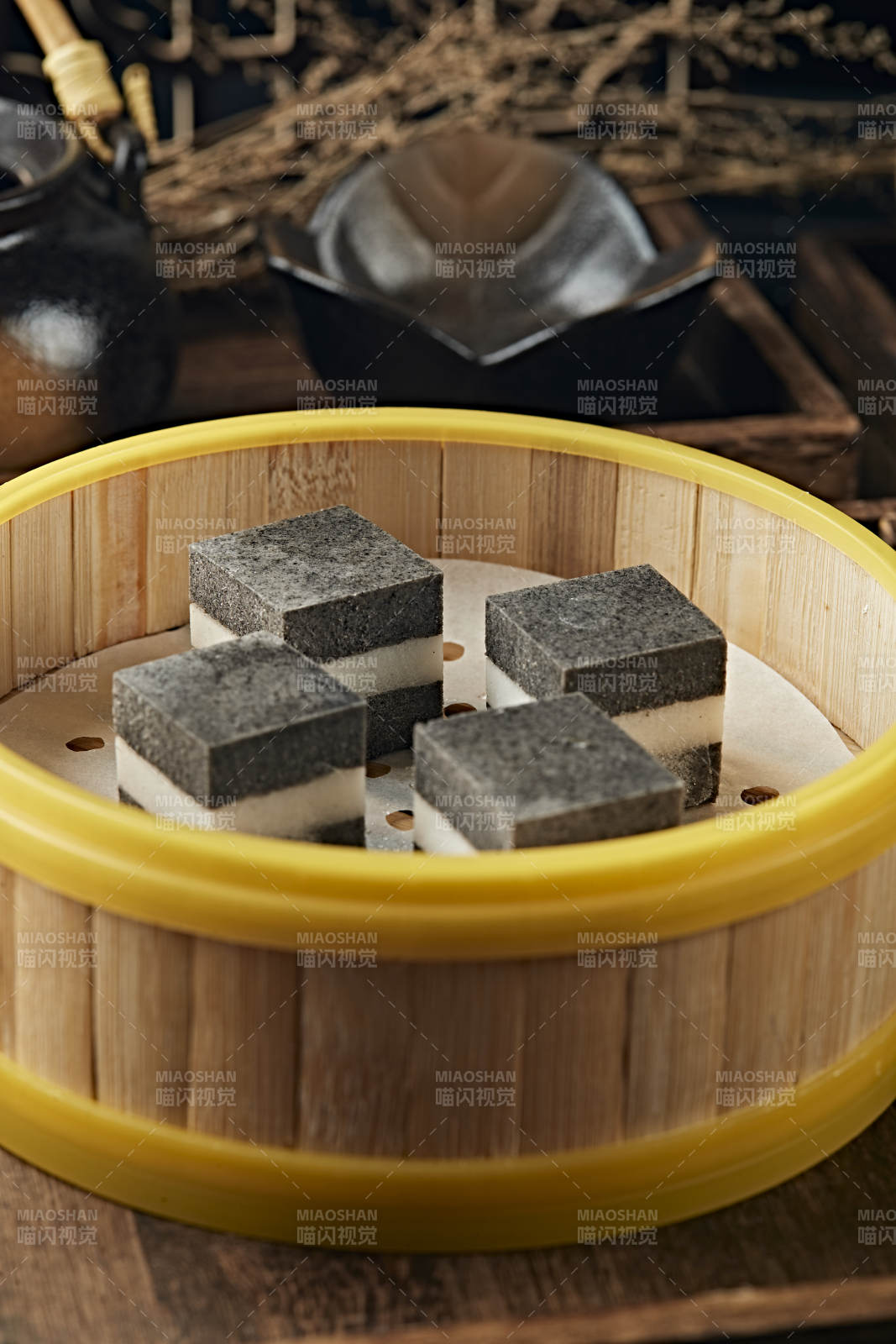 椰蓉芝麻奶香糕