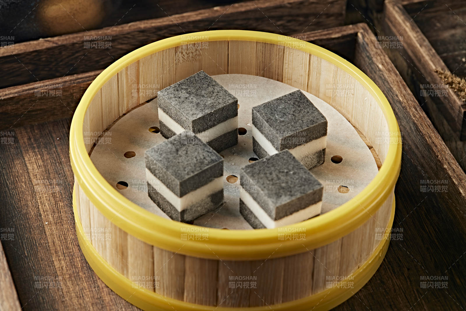 椰蓉芝麻奶香糕