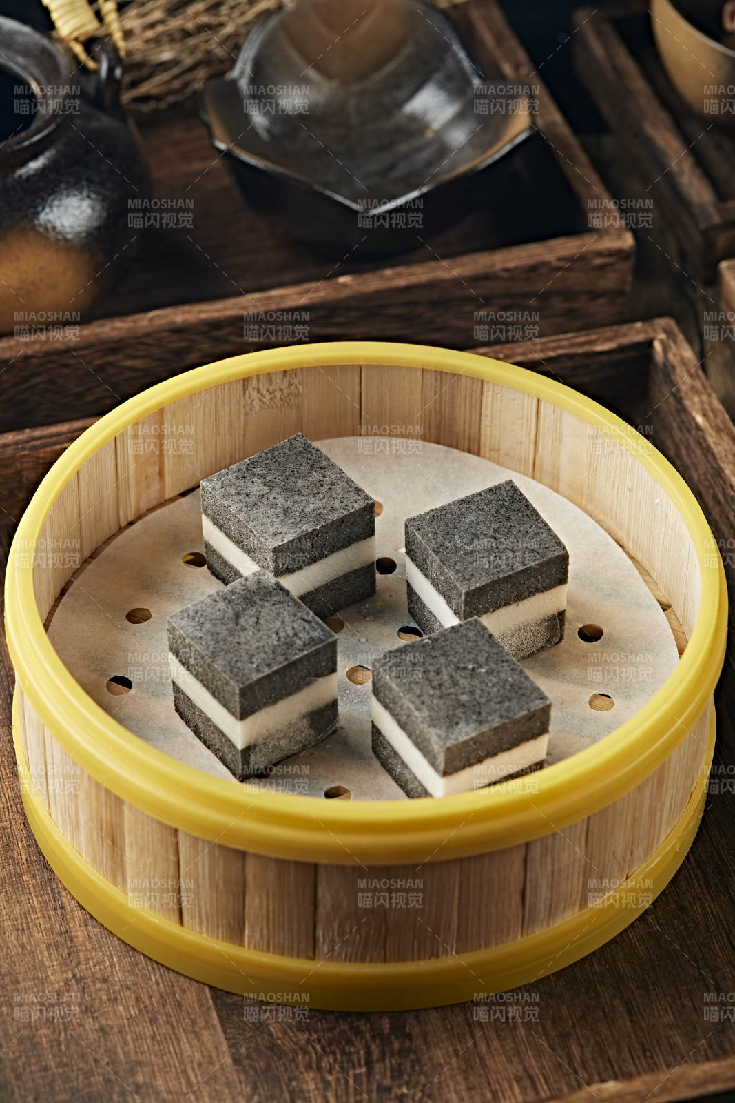 椰蓉芝麻奶香糕