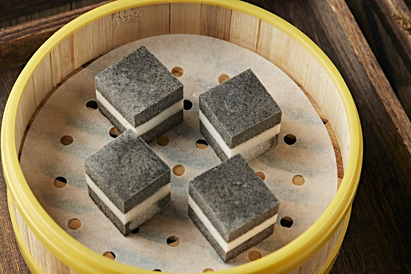 椰蓉芝麻奶香糕