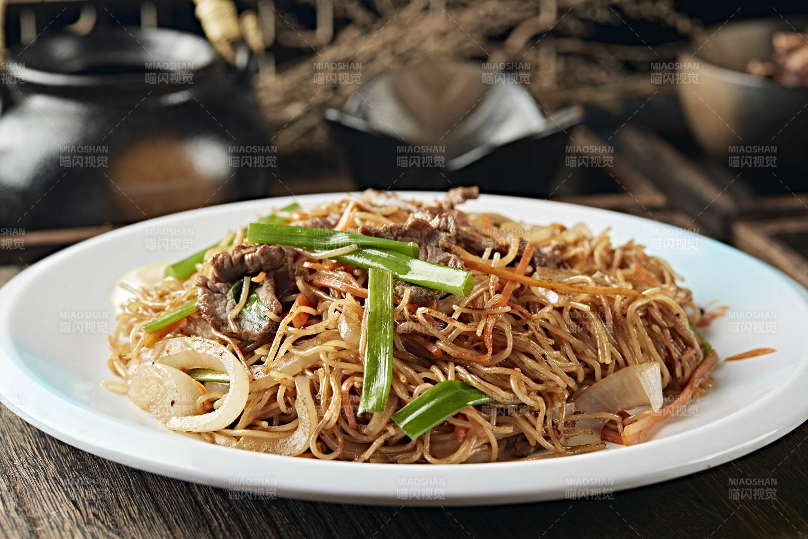 腊味猪肉炒米粉