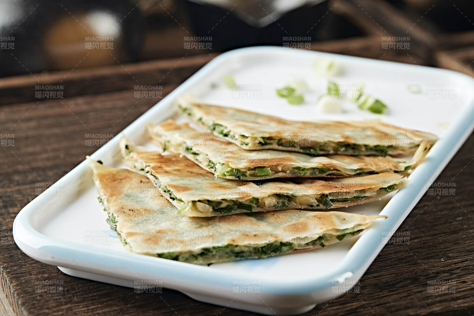 韭菜鸡蛋馅脆皮烙饼