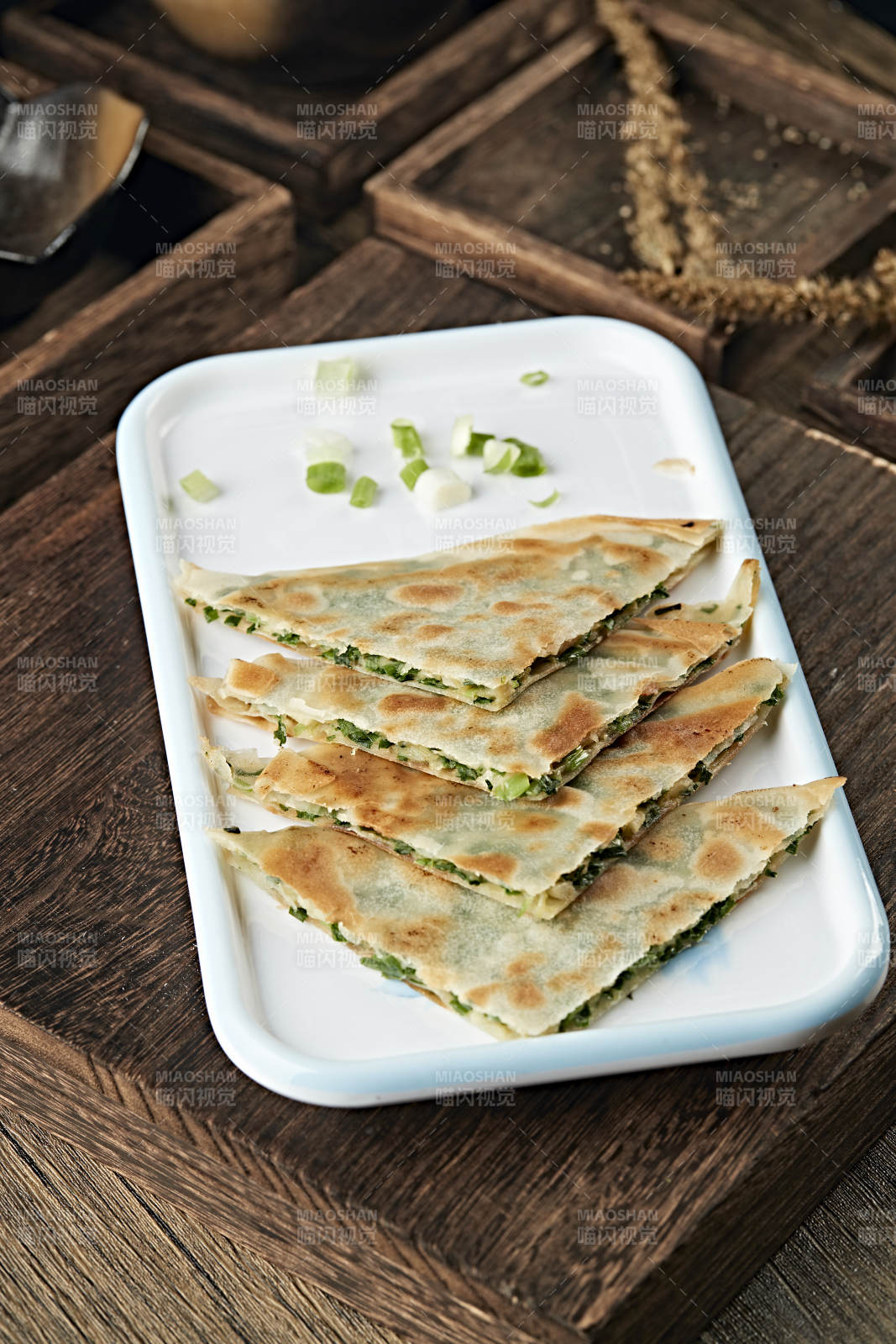 韭菜鸡蛋馅脆皮烙饼