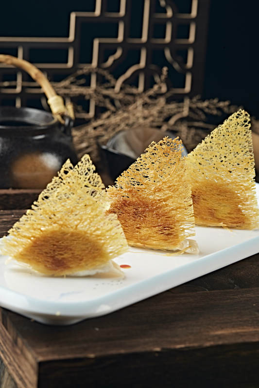 港式茶餐渔网煎饺