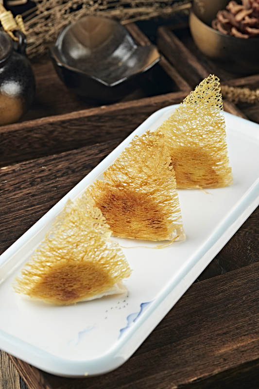 港式茶餐渔网煎饺