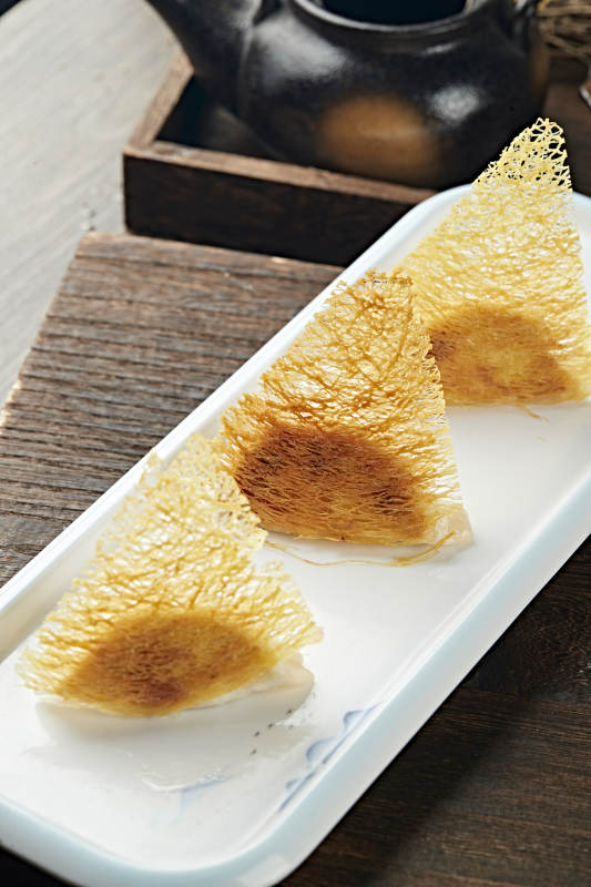 港式茶餐渔网煎饺