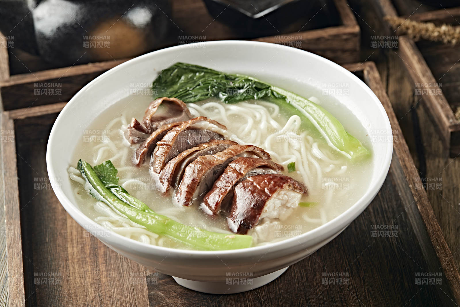 鲜鸡汤烧鹅拉面