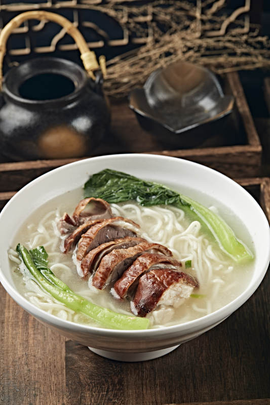 鲜鸡汤烧鹅拉面