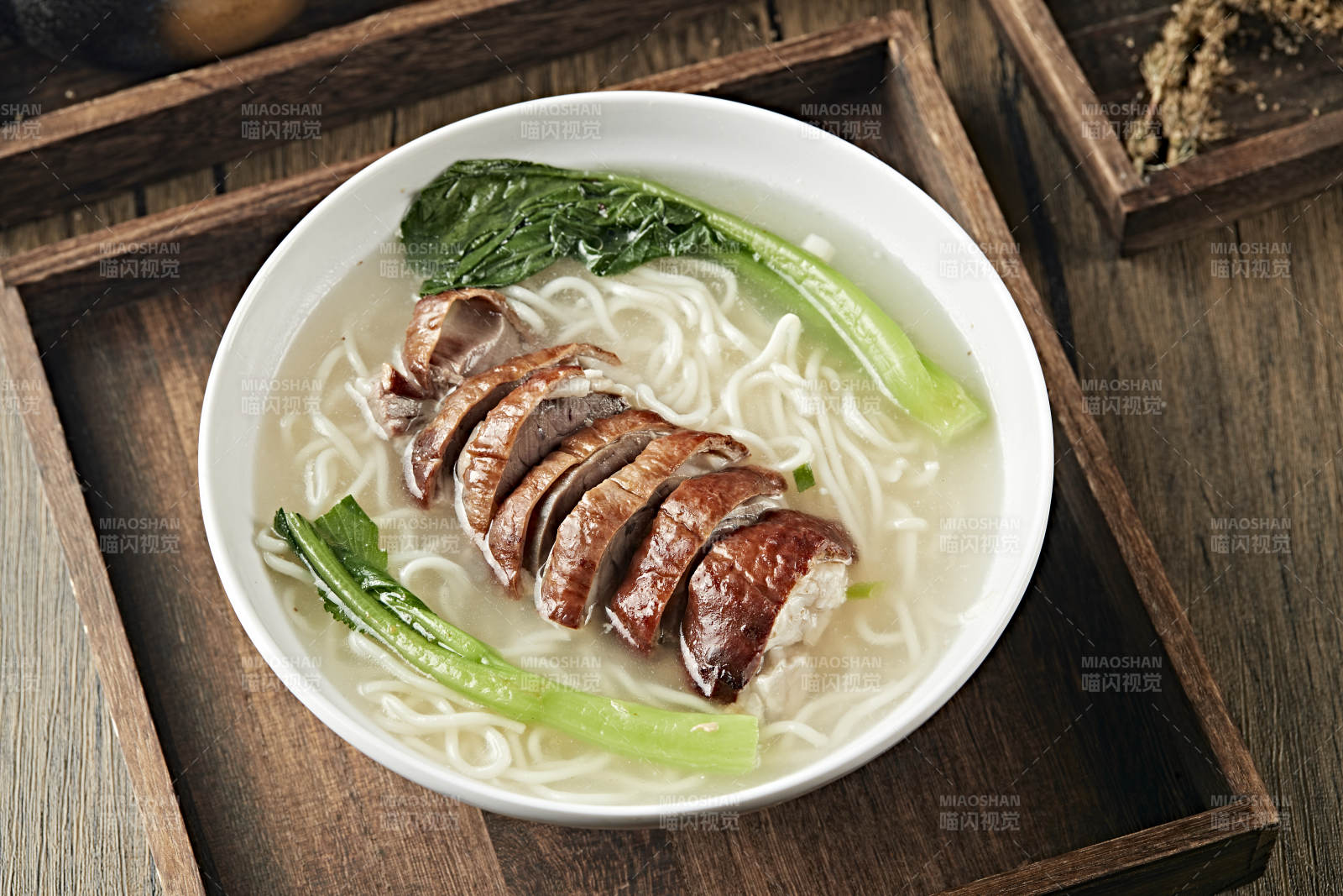 鲜鸡汤烧鹅拉面