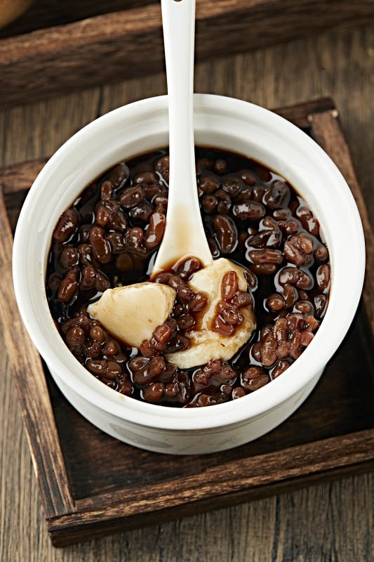 港式茶餐红豆双皮奶