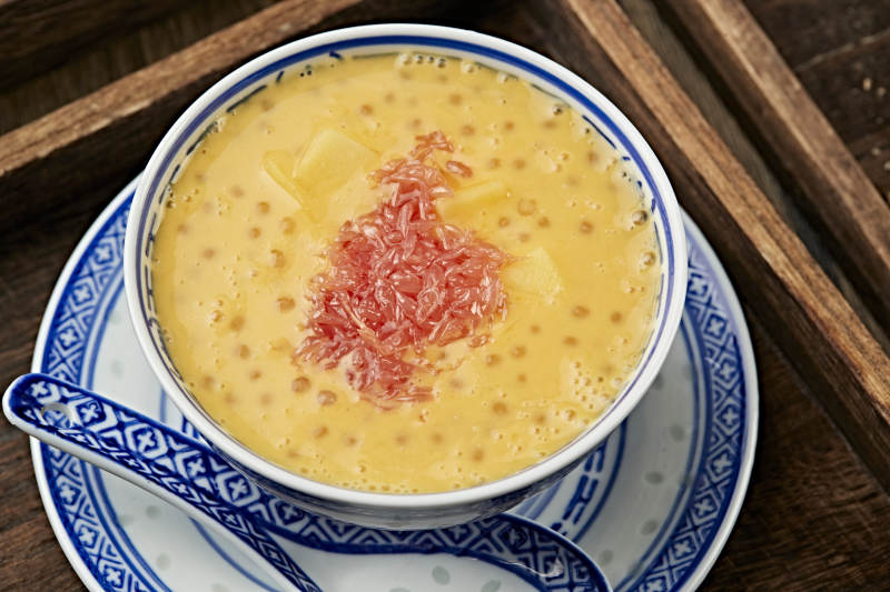 红柚芒果西米露杨枝甘露