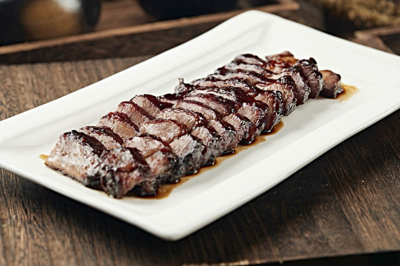 港式茶餐叉烧肉