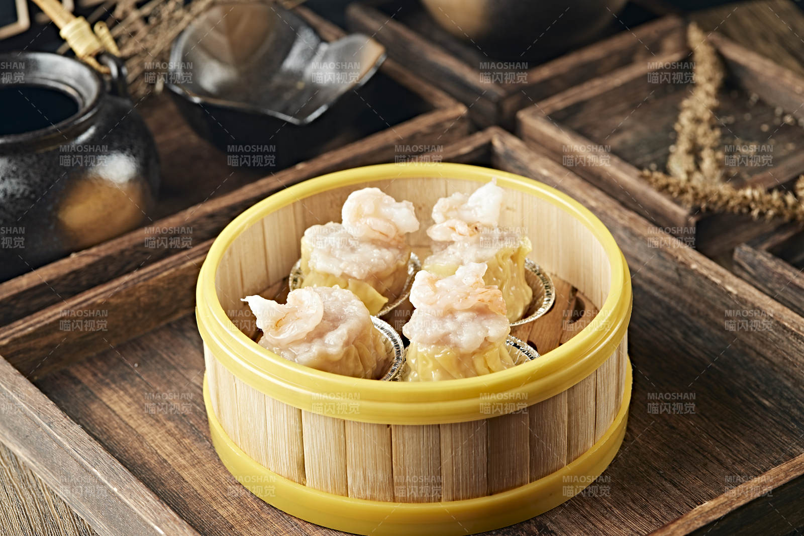 香蒸蝦仁大燒麥