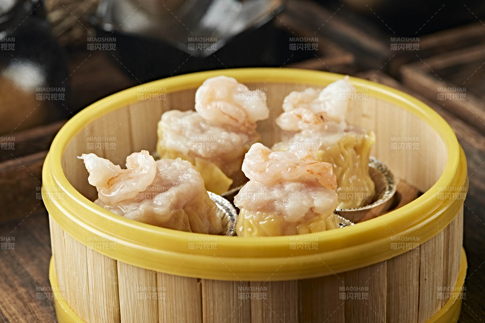 香蒸虾仁大烧麦