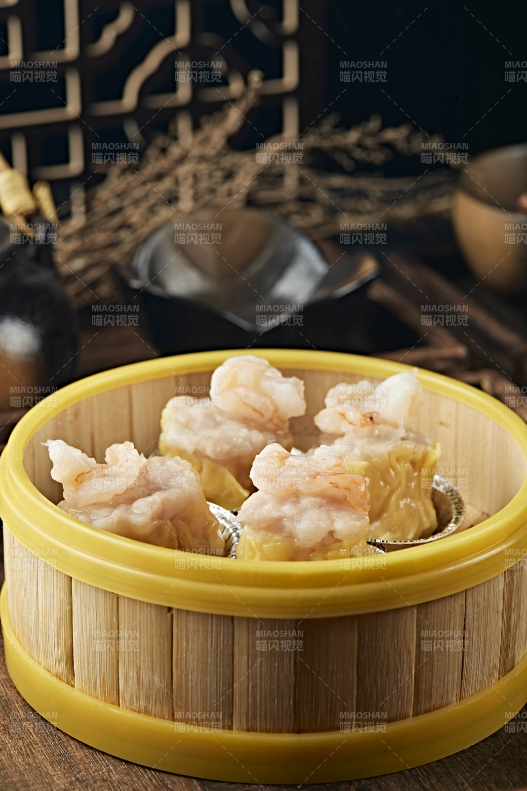 香蒸虾仁大烧麦