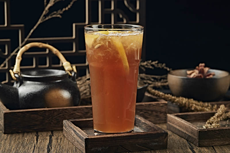 解暑饮料冰红茶柠檬冰红茶冰乌龙茶
