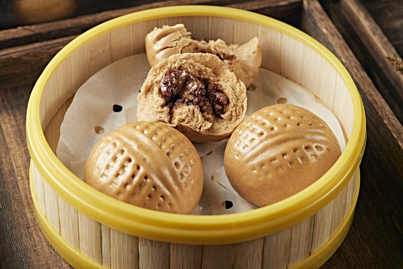 港式茶餐可可醬紅糖核桃包