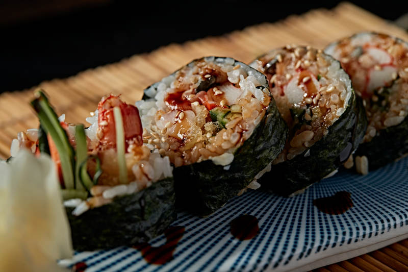 什锦太手卷寿司