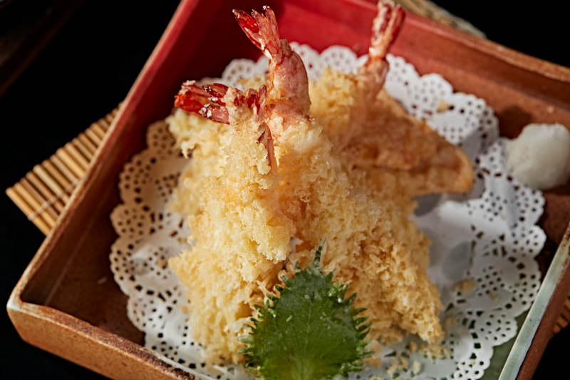 日料天妇罗炸虾