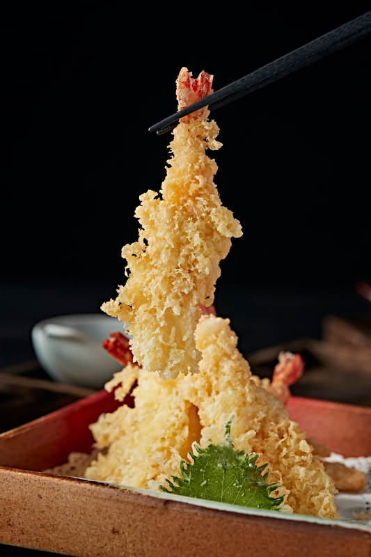 日料天妇罗炸虾