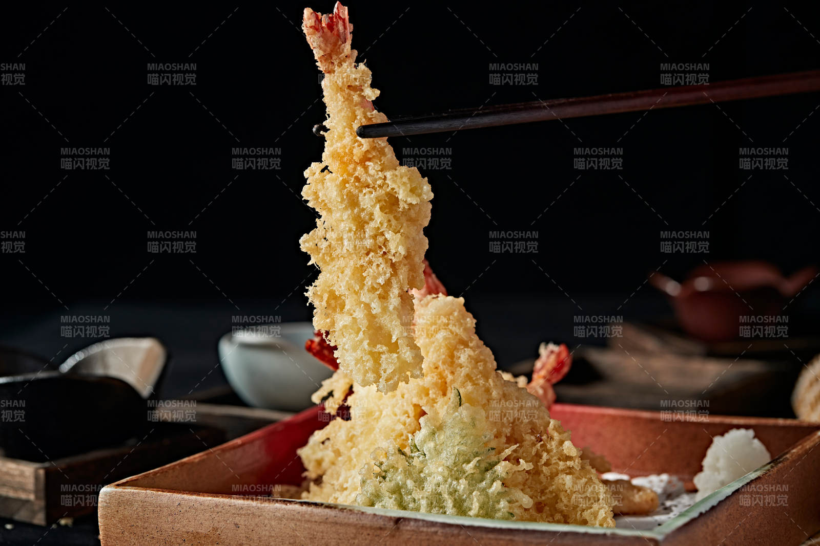 日料天妇罗炸虾