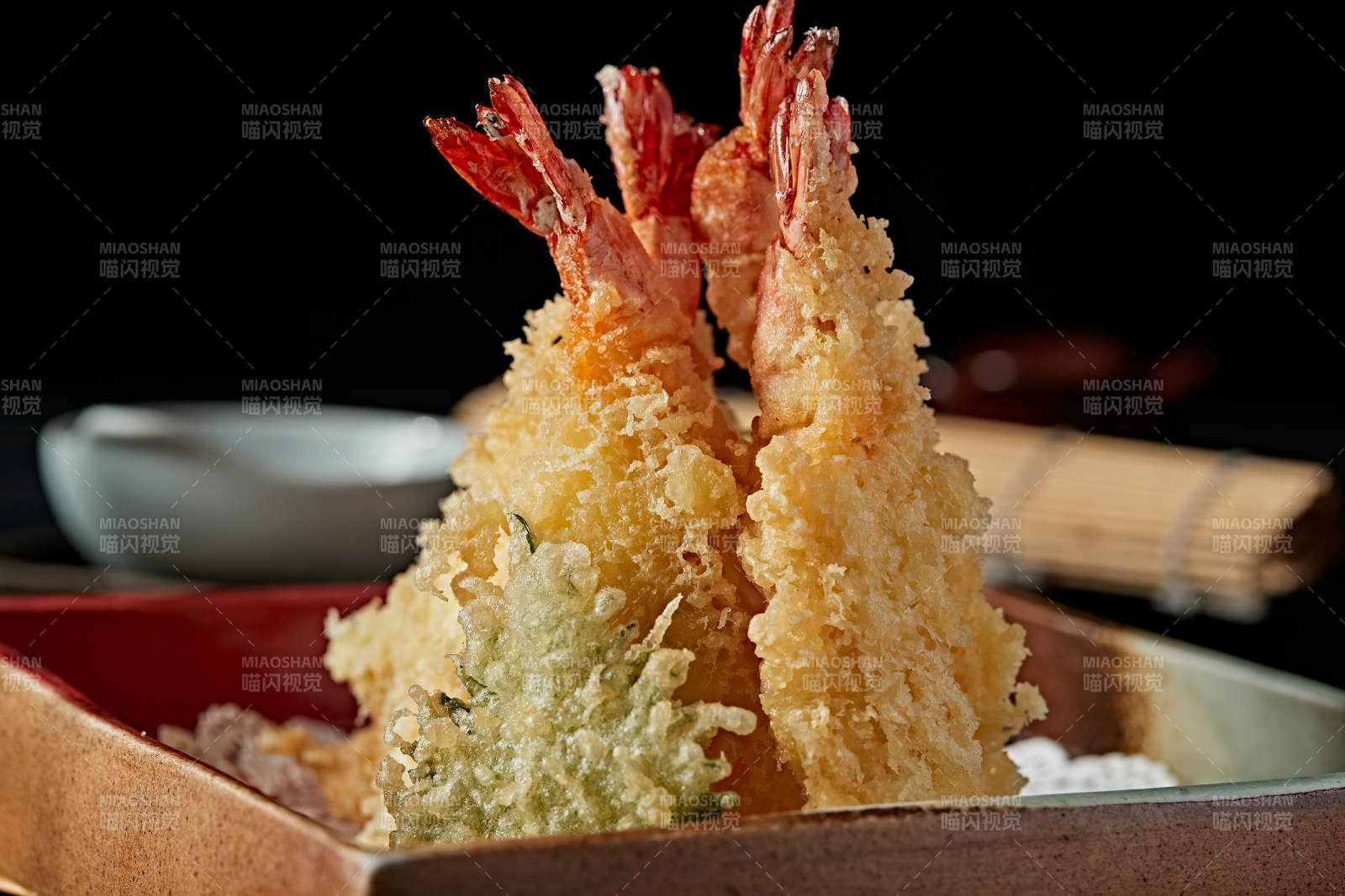 日料天婦羅炸蝦