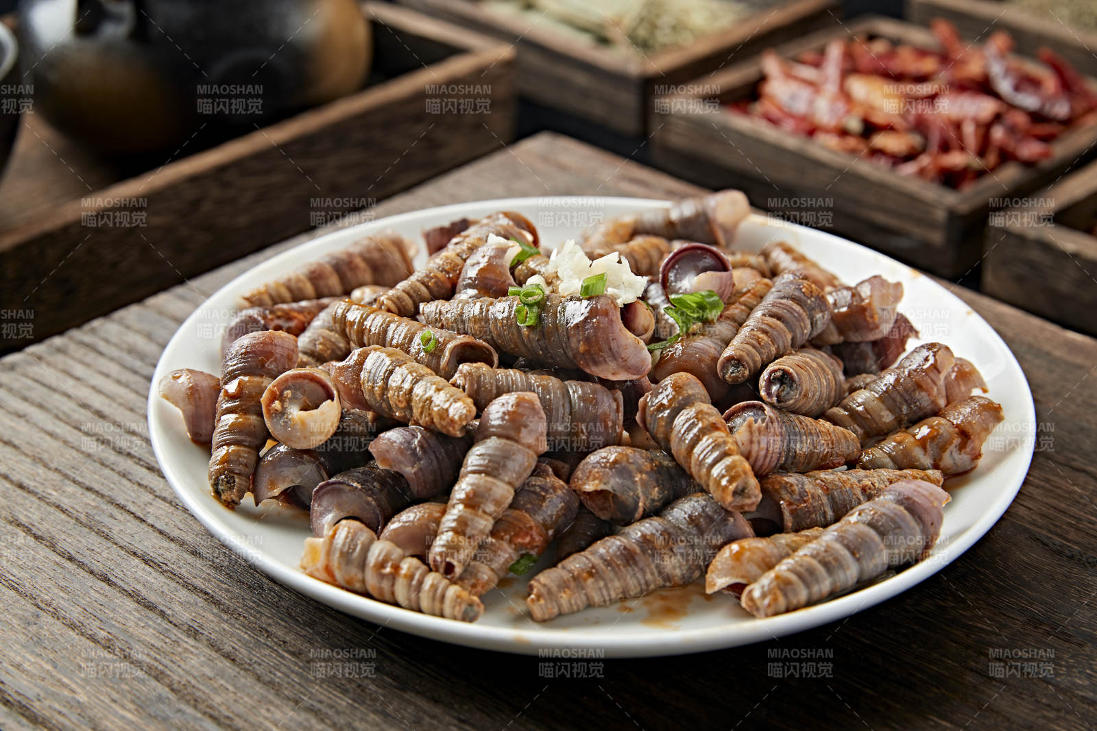 海鮮辣炒珍螺釘子螺