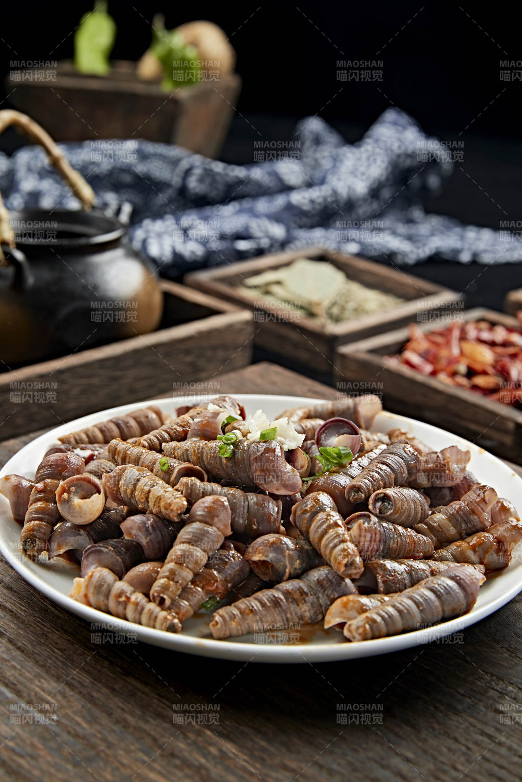 海鮮辣炒珍螺釘子螺