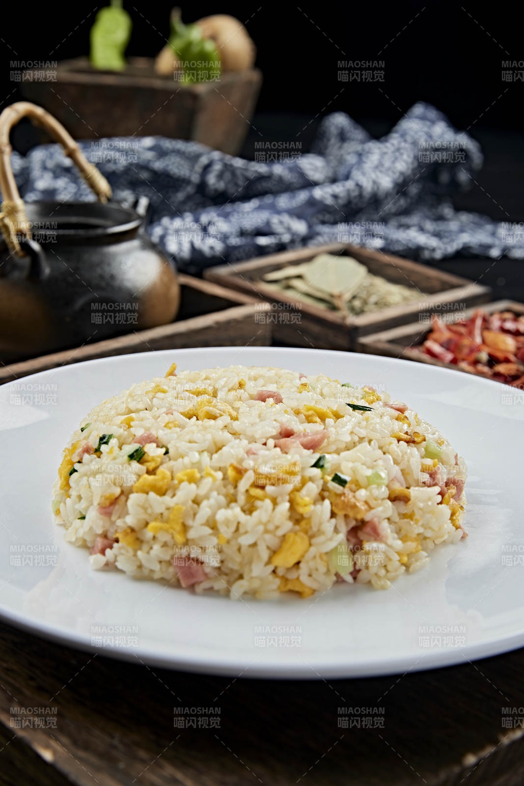 美味火腿雞蛋蛋炒飯