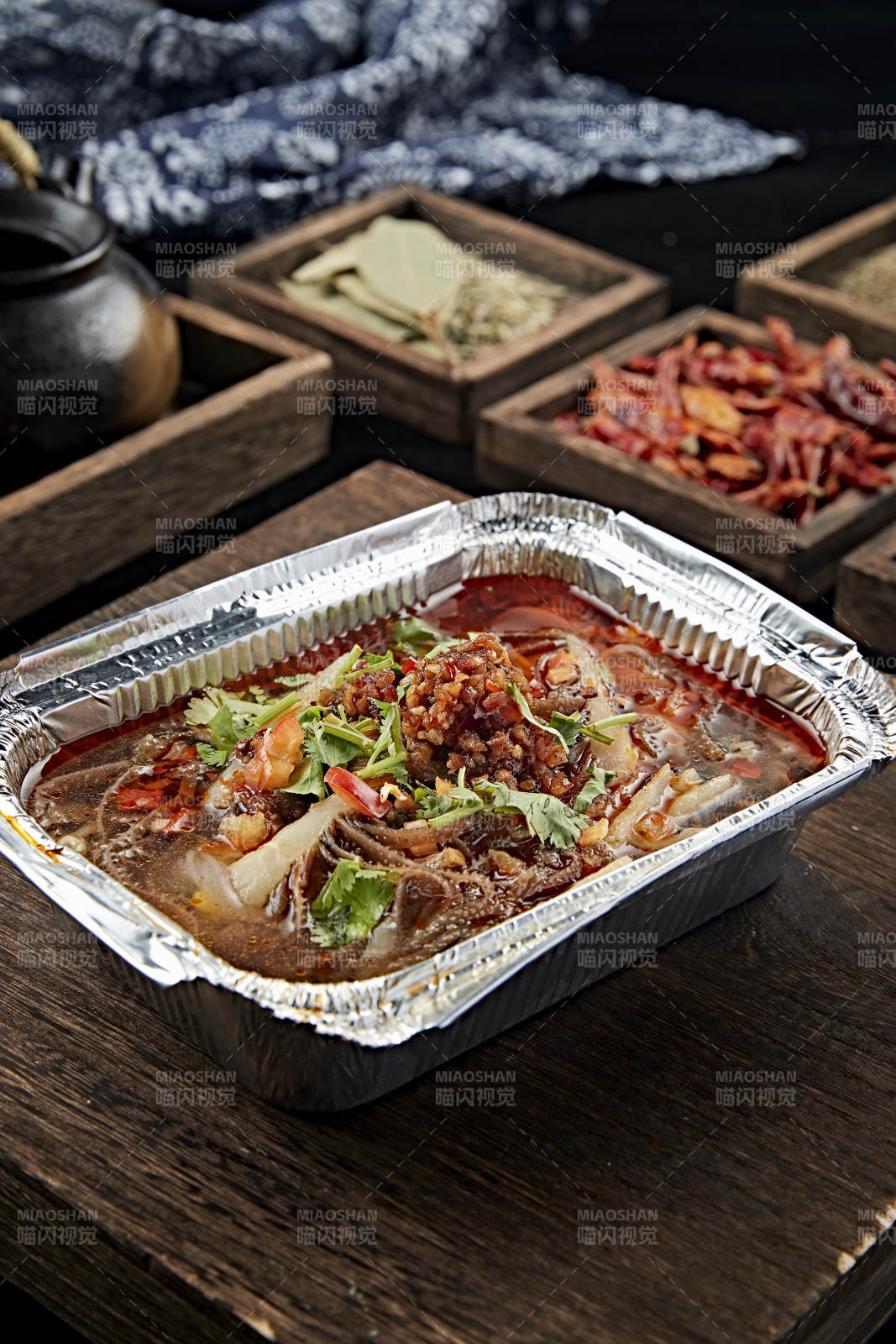 蒜蓉锡纸烤毛肚