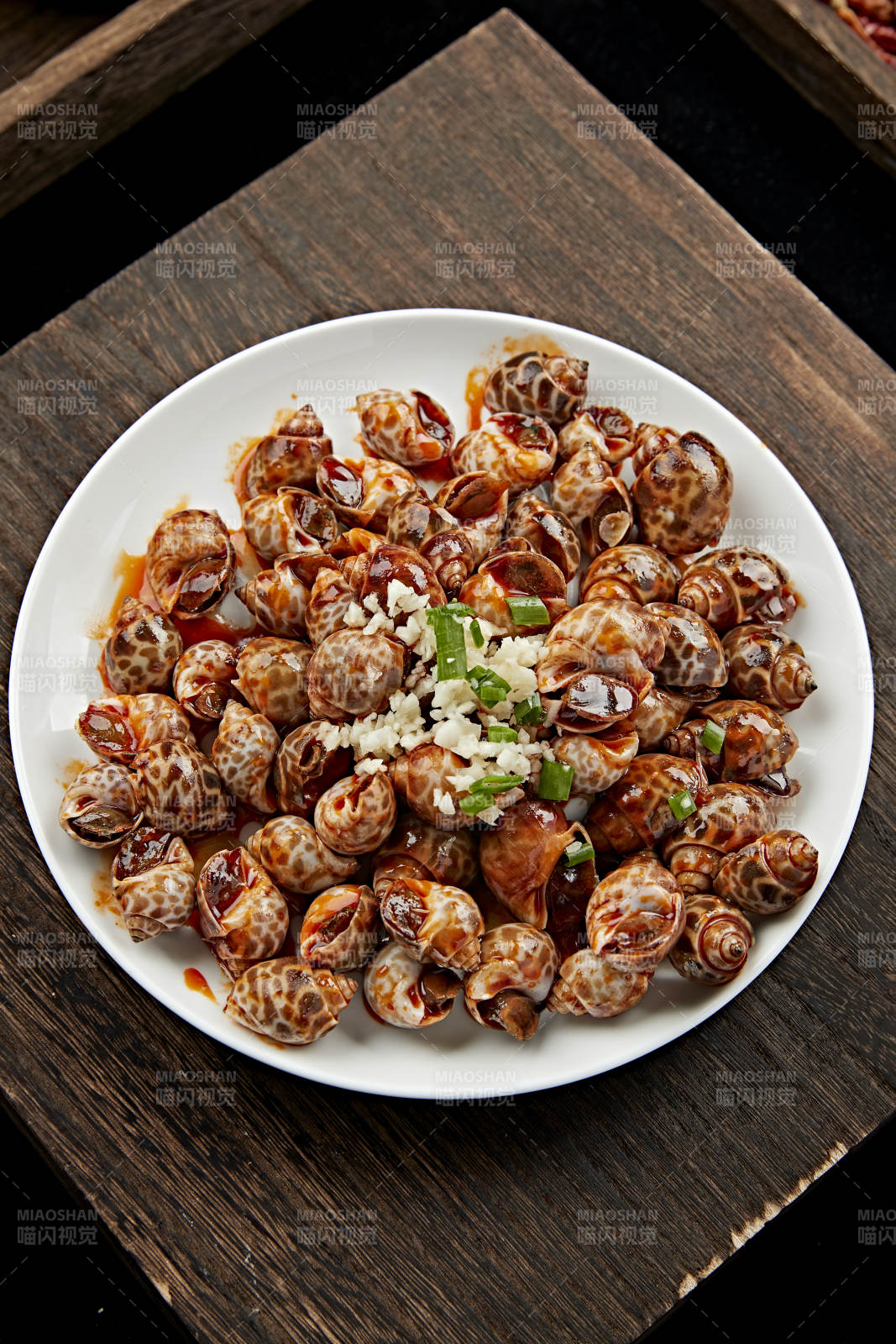 撈汁小海鮮酒釀花螺