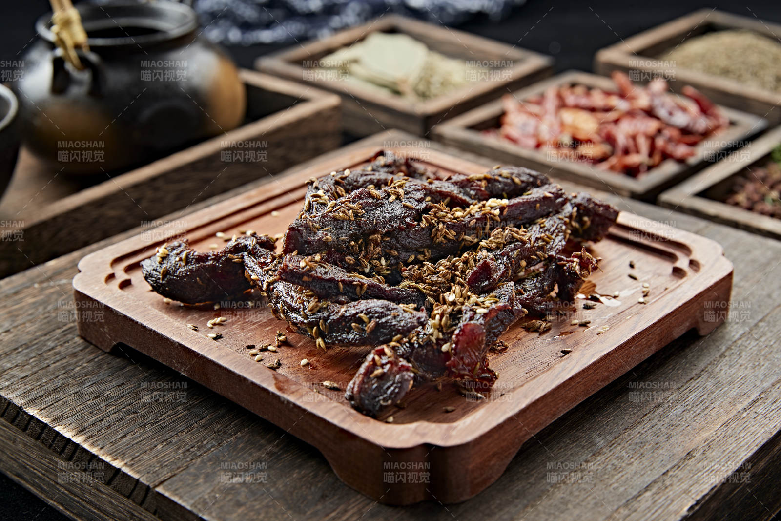 炭烤草原蒙古族风干牛肉