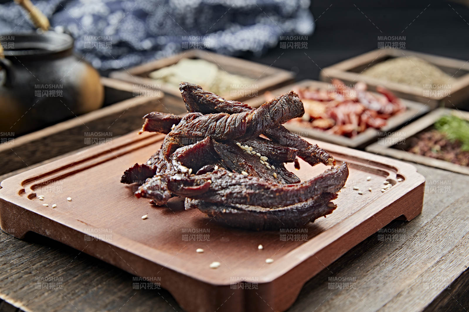 炭烤草原蒙古族风干牛肉