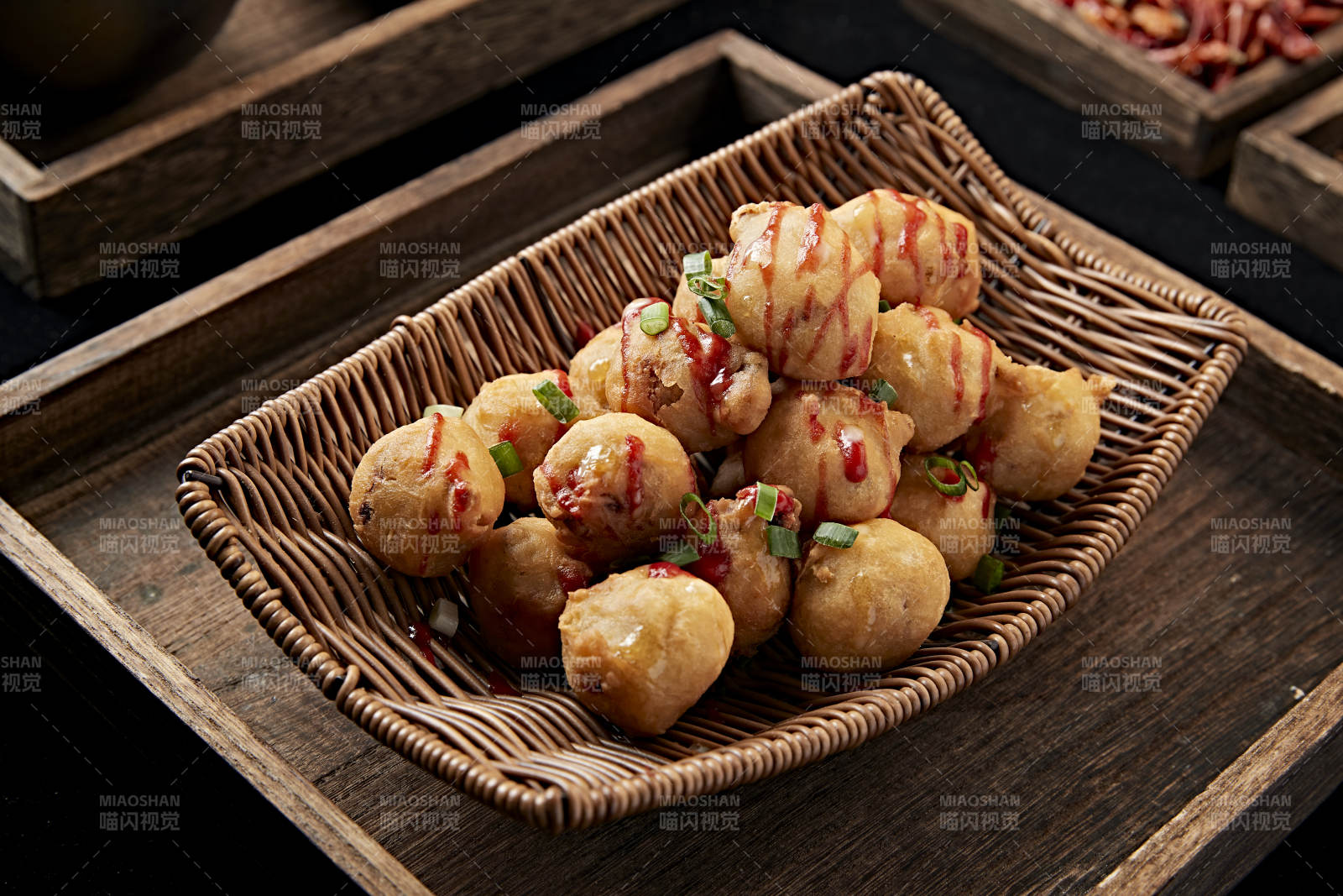 日料小吃章鱼丸子