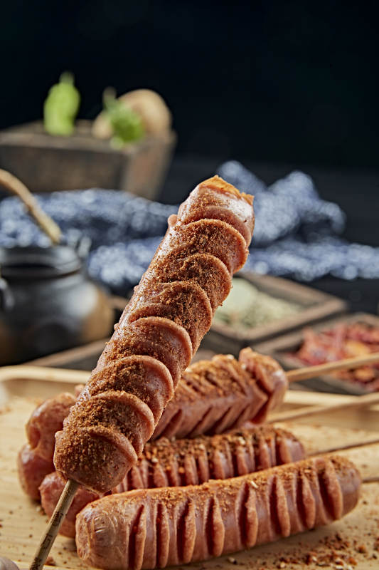 美味炭烤台湾香肠