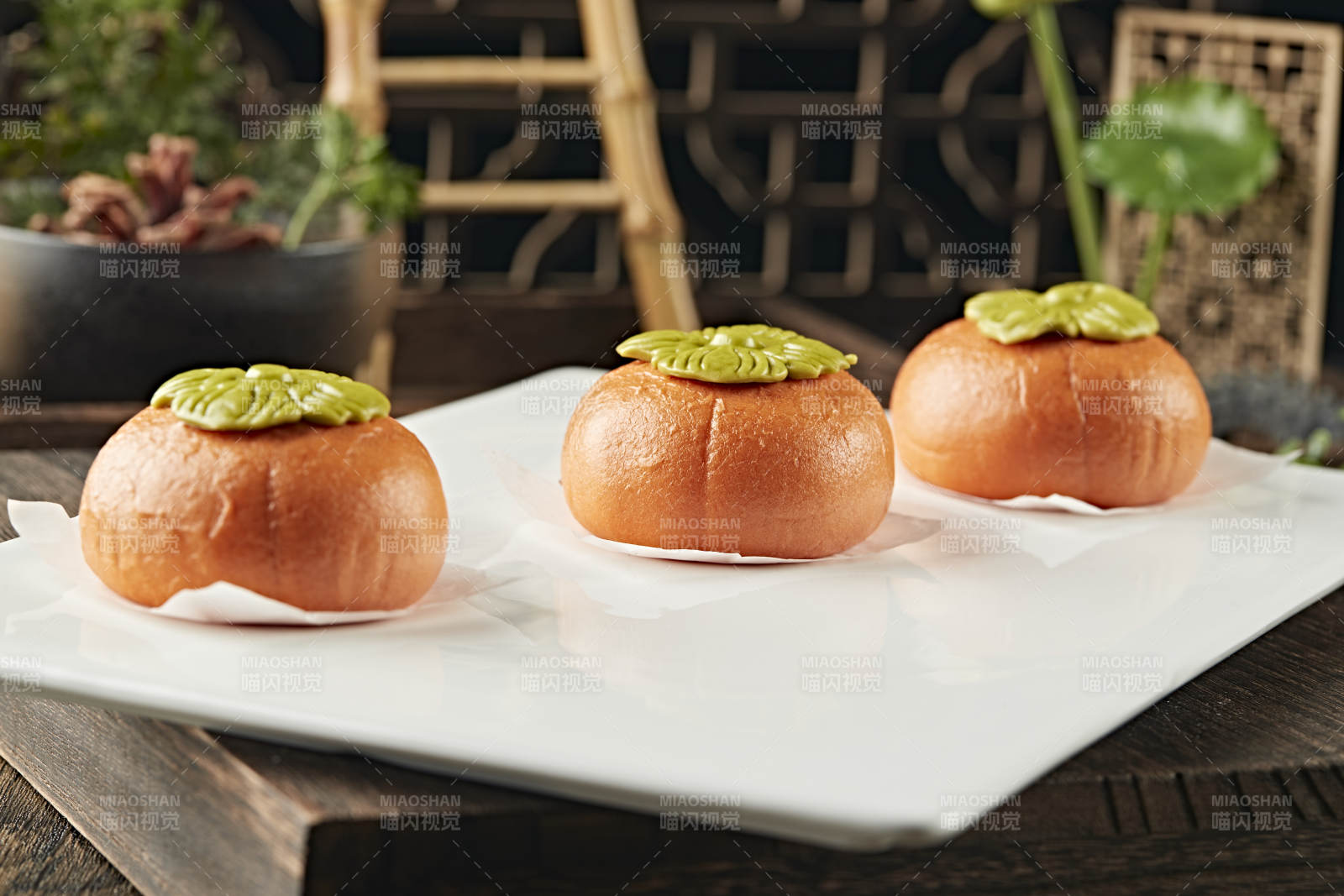 小吃面點南瓜流沙包