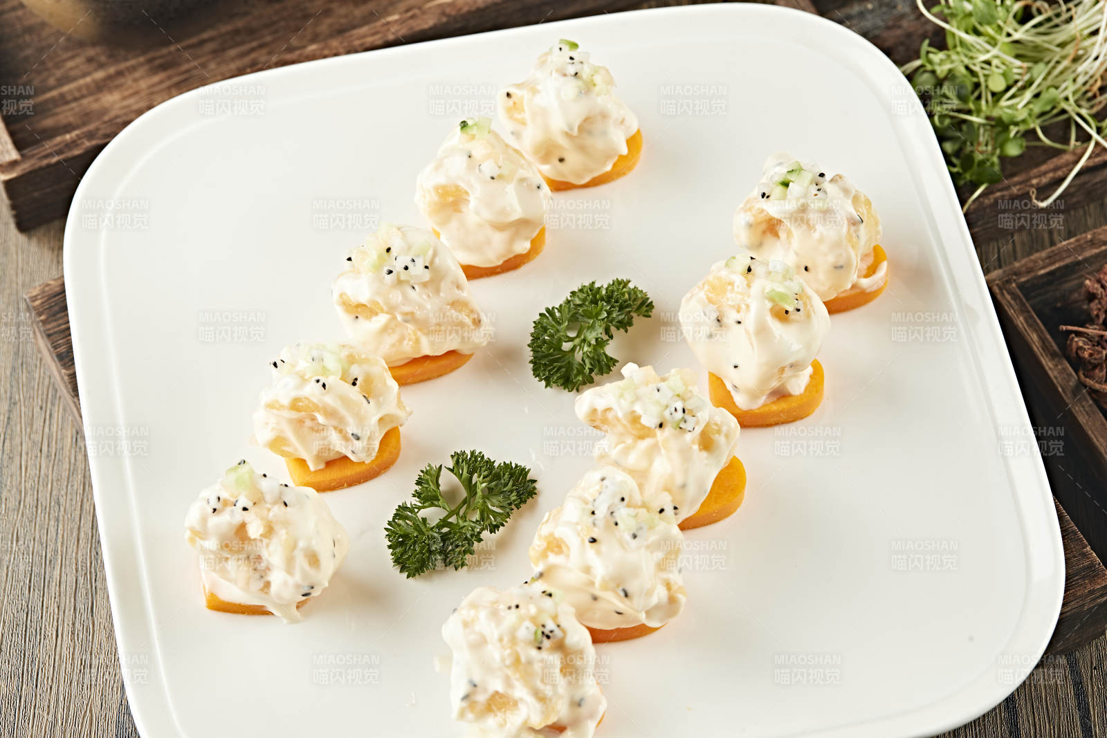 新派川菜芝士大蝦球